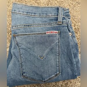 HUDSON KRISTA SUPER SKINNY BLUE JEANS, Size 29